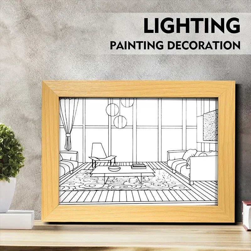 ArtWork Painting Lamp