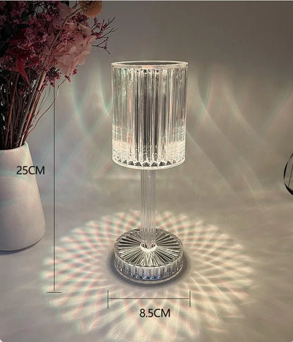 Diamond Crystal Table Lamp