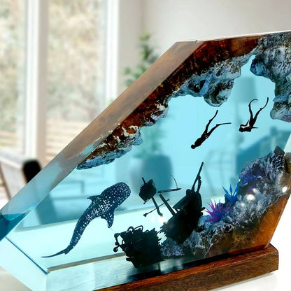 UnderWater Resin Lamp