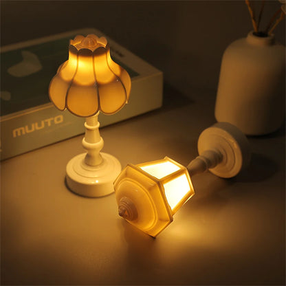 Mini Vintage Bedside Lamp