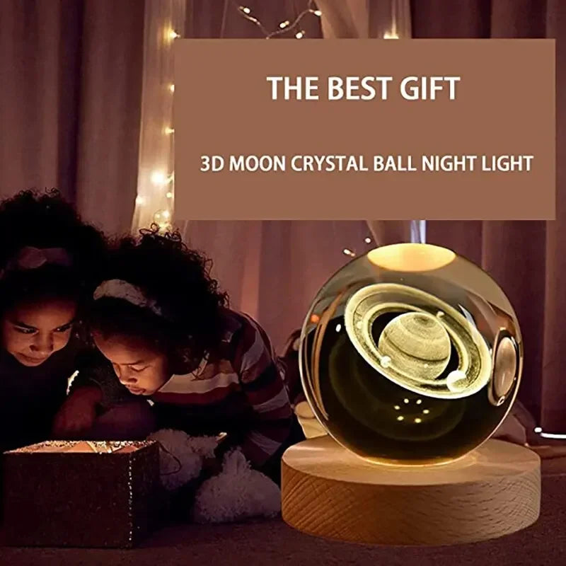 Crystall Ball Bedroom Lamp