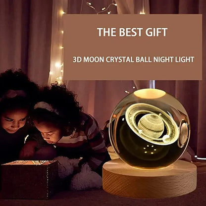 Crystall Ball Bedroom Lamp