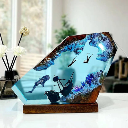 UnderWater Resin Lamp