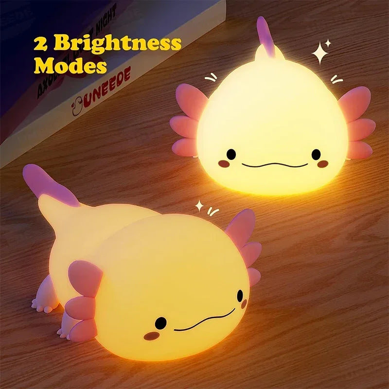 Axolotl Bedroom Lamp